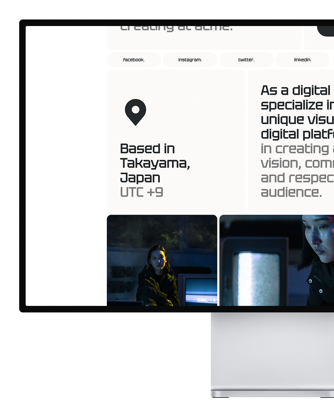 Yuzuru | Creative Freelancer Web Template