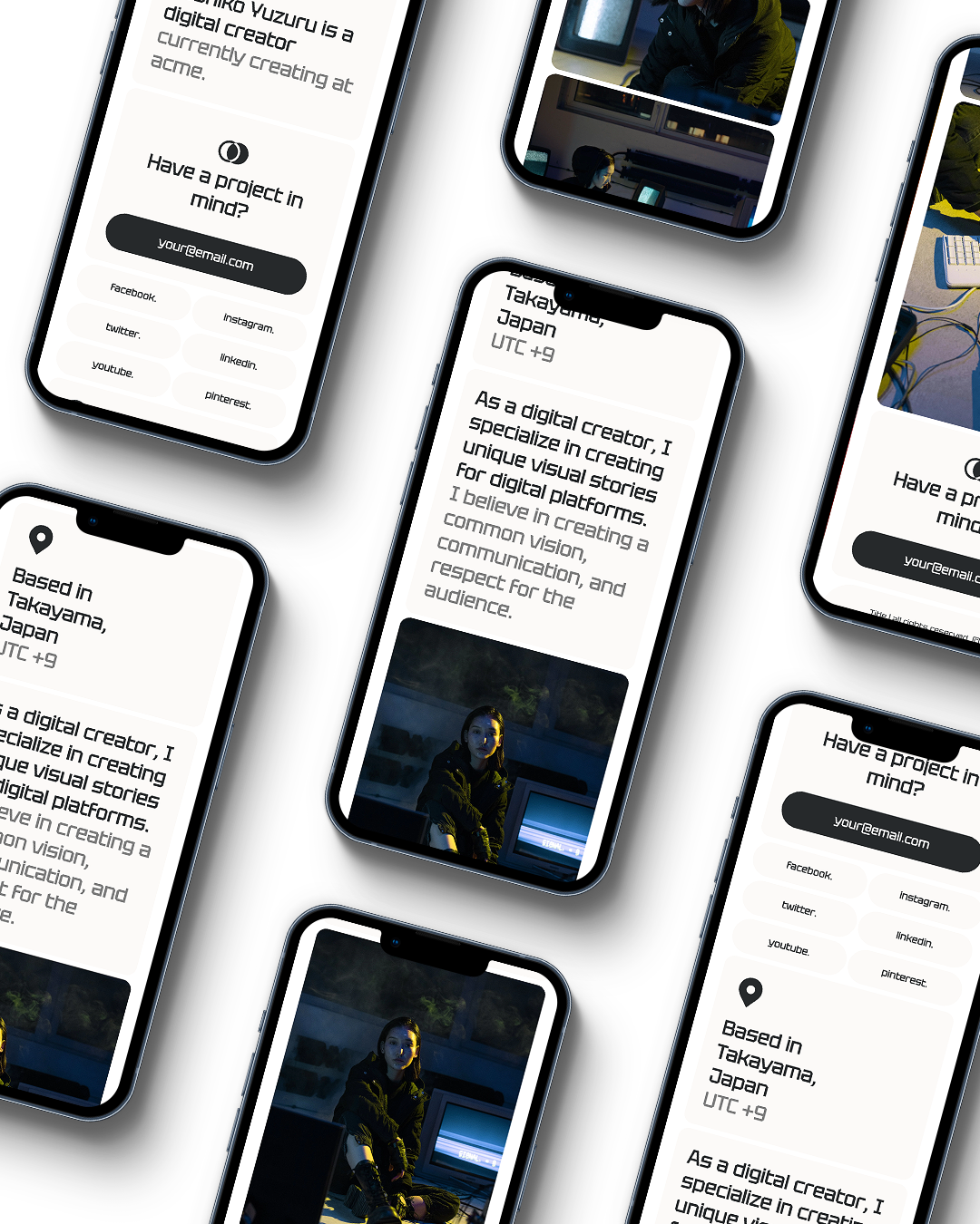 Yuzuru | Creative Freelancer Web Template