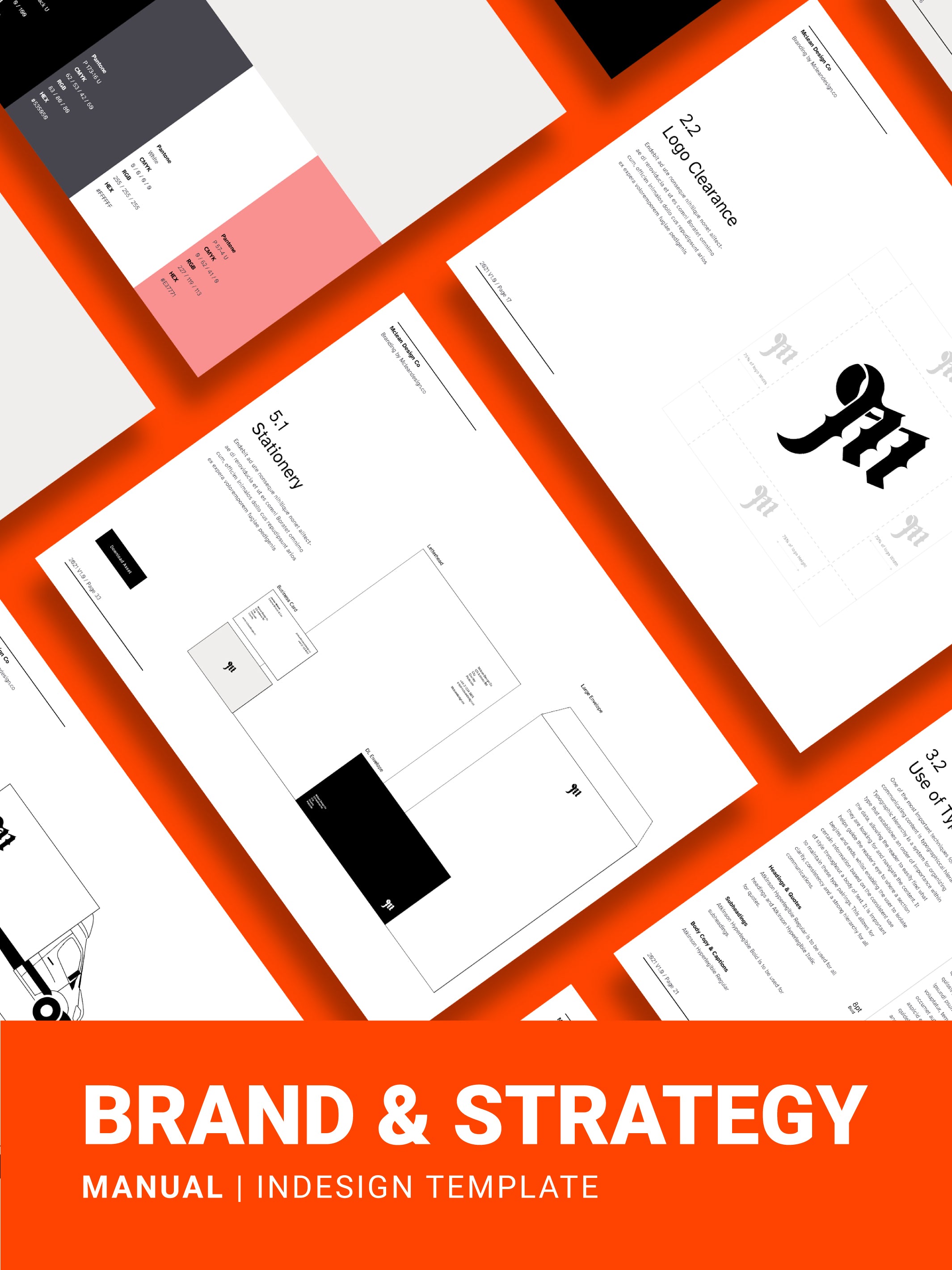 Brand Manual & Strategy Template